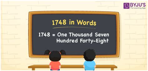 1748 in Words .